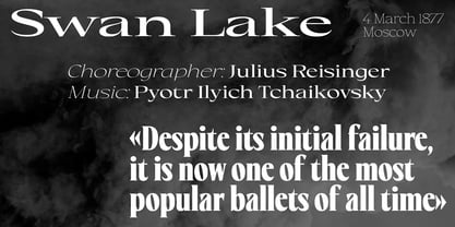 Eternal Collection Variable Font Poster 7