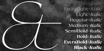 Eternal Collection Variable Font Poster 3