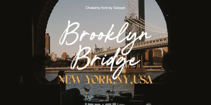 Chatamy Font Poster 2