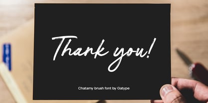 Chatamy Font Poster 8