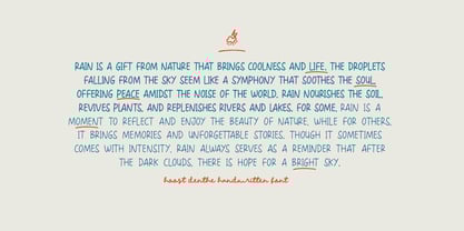 HOOST denthe Font Poster 12