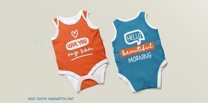 HOOST denthe Font Poster 9