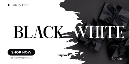 Shoshin Font Poster 8