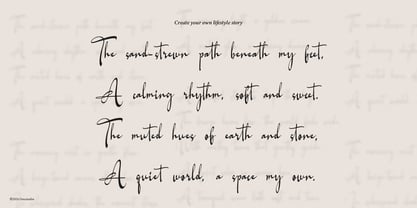 Willnesong Celestial Font Poster 5