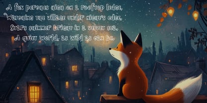 Malishka Font Poster 4