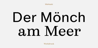 Werksatz Font Poster 8