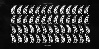 Vexyschou Font Poster 10