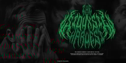 Vexyschou Font Poster 3