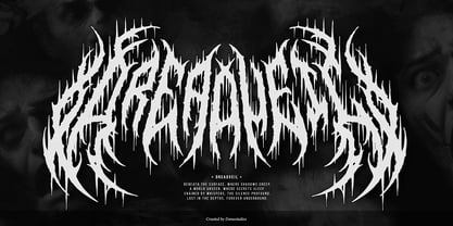 Vexyschou Font Poster 2