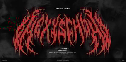 Vexyschou Font Poster 1