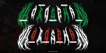 Vexyschou Font Poster 9