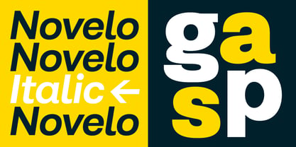 Novelo Font Poster 4