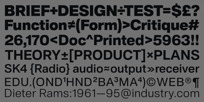 NeoGram Font Poster 13