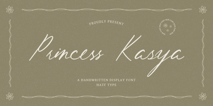 Princess Kasya Font Poster 1