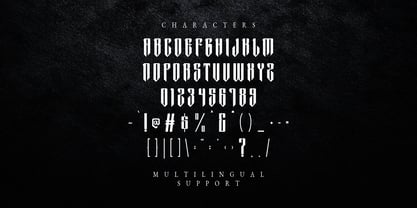 MC Luparuz Font Poster 7