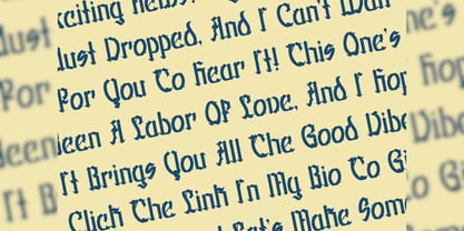 Fallen Shinye Font Poster 10