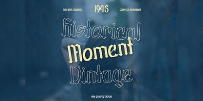 Fallen Shinye Font Poster 11