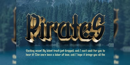 Fallen Shinye Font Poster 15