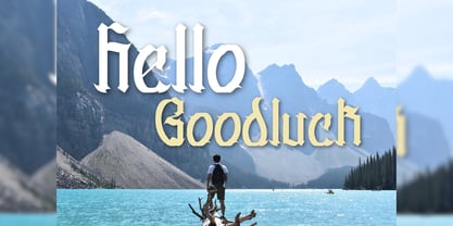 Fallen Shinye Font Poster 12