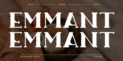 Emmant Font Poster 1