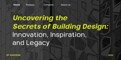 Lurence Font Poster 12