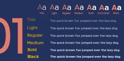 Lurence Font Poster 5