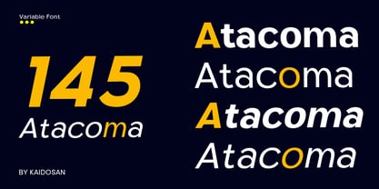 Lurence Font Poster 2