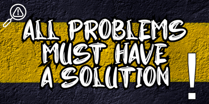 Danger Island Font Poster 3