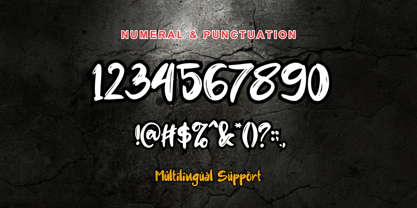 Danger Island Font Poster 5