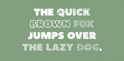 Boulder Font Poster 5