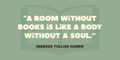 Boulder Font Poster 10