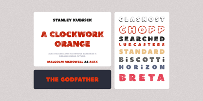 Boulder Font Poster 2