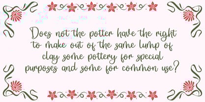 Camilora Font Poster 4