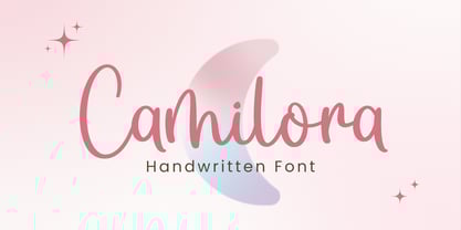 Camilora Font Poster 1