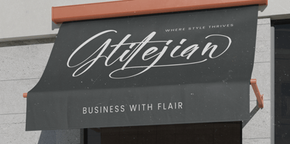 Skyerting Font Poster 10