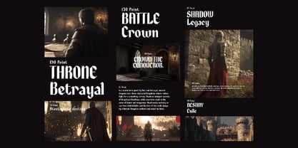 Dragonhelm Font Poster 4