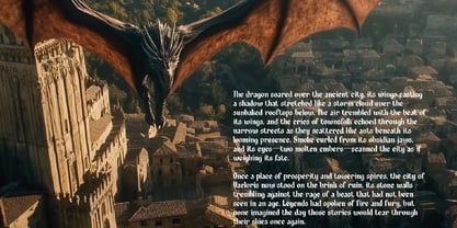 Dragonhelm Font Poster 7