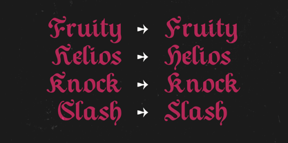 Todak Gothic Font Poster 9