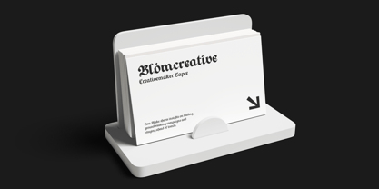 Todak Gothic Font Poster 6