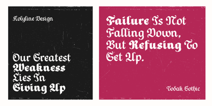 Todak Gothic Font Poster 7