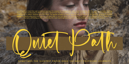 Heartime Font Poster 9