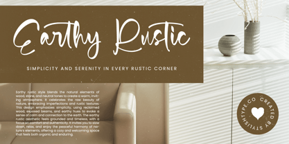 Heartime Font Poster 5