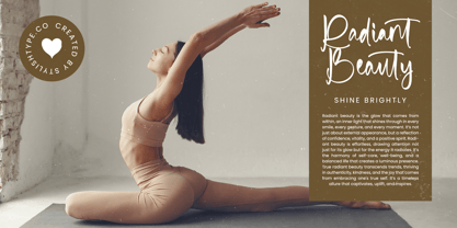 Heartime Font Poster 12