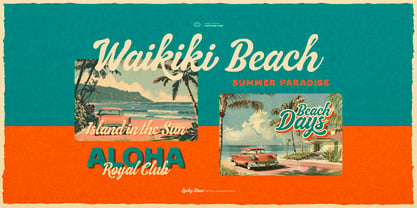 Lucky Stone Font Poster 4