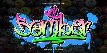 Grovestreet Font Poster 8