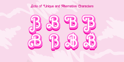 Barby Font Poster 3