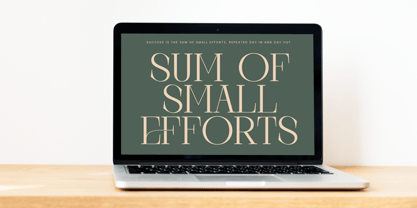 Barely Painter Font Poster 9