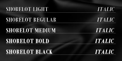 Shorelot Font Poster 4