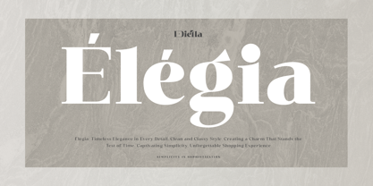 Diella Font Poster 8