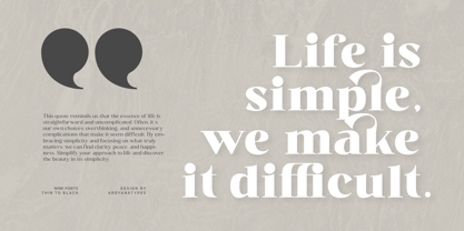 Diella Font Poster 5